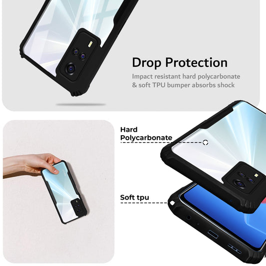 Premium Acrylic Transparent Back Cover for Vivo Y31