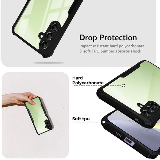 Premium Acrylic Transparent Back Cover for Samsung S24 Plus 5G