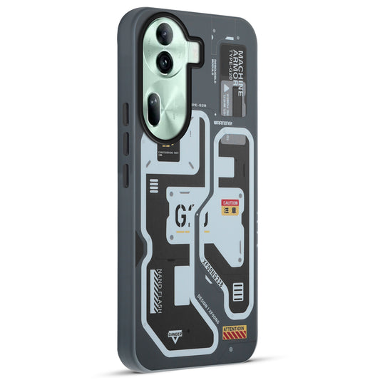 Circuit Printed Back Cover Case Oppo Reno 11 Pro 5G