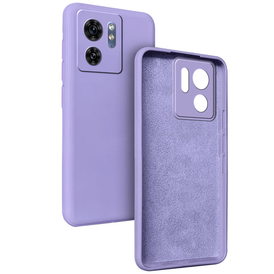 Premium Matte Silicone Back Cover for Motorola E40