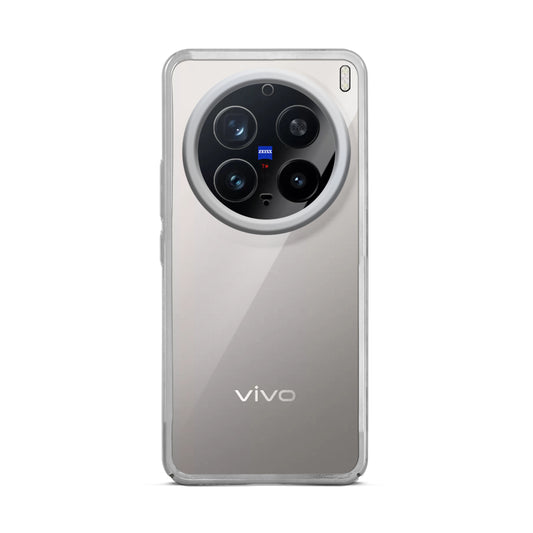 Crystal Clear Premium Shiny Edges Hard Back Case For Vivo X200 Pro 5G