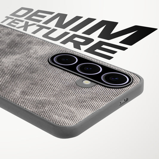 Classic Denim Finish Back Case for Samsung A56 5G with Raised Camera Edges & Micro-Fiber Lining
