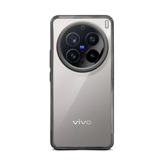 Crystal Clear Premium Shiny Edges Hard Back Case For Vivo X200 Pro 5G