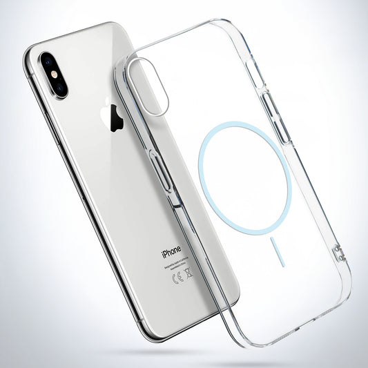 Crystal Clear Anti-Yellowing Magsafe Case For Apple iPhone X