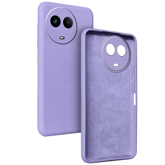 Premium Matte Silicone Back Cover for Realme 11x 5G