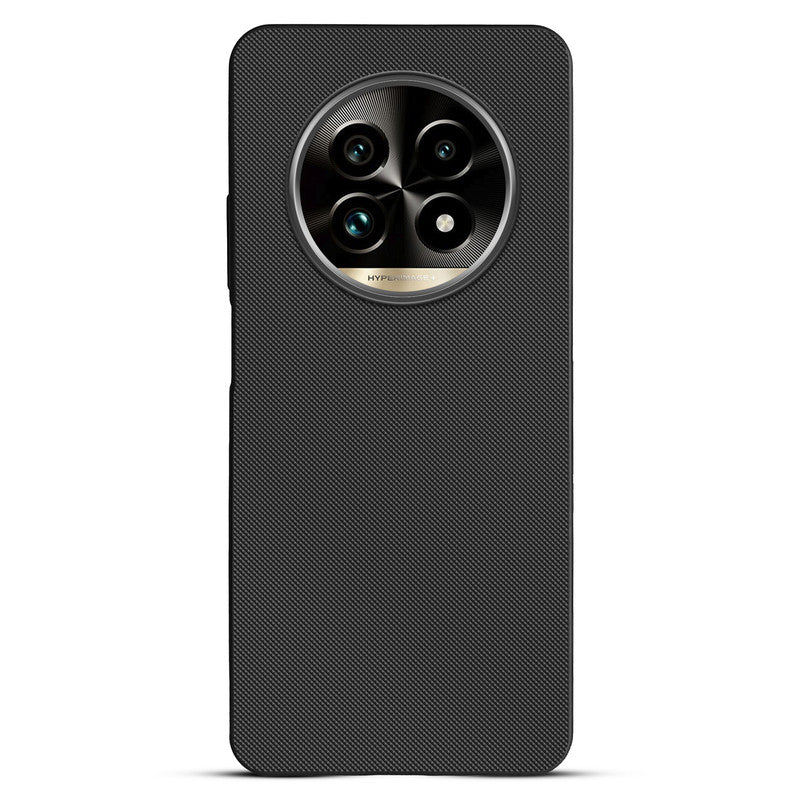 Dotted Silicon With Matt Ring Camera Protection Back Case Cover for Realme 13 Pro Plus 5G