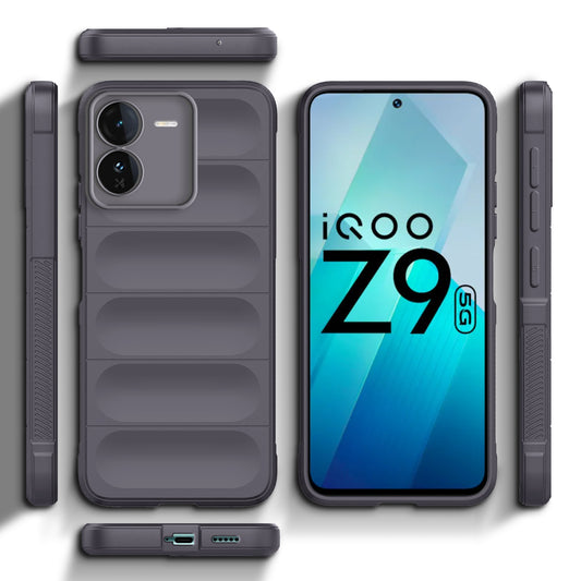 Premium Liquid Silicone Comfort Grip Case for iQOO Z9 5G with Soft Touch Matte TPU
