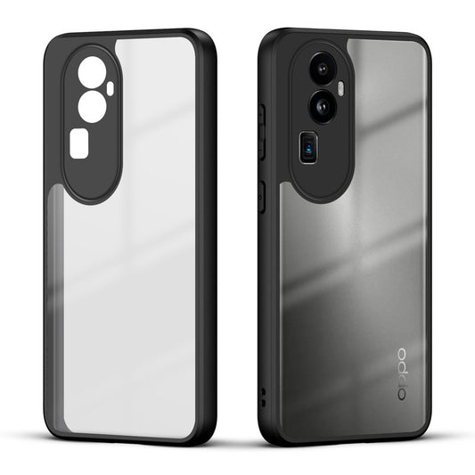 Premium Silicon Soft Framed Case with Clear Back Cover for Oppo Reno 10 Pro Plus 5G