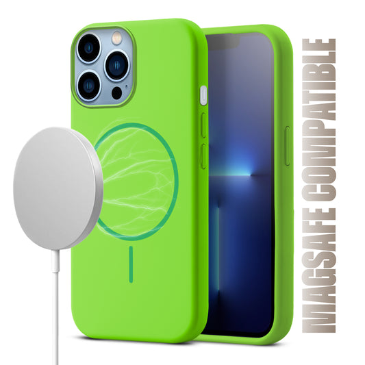 MagSafe Compatible Liquid Silicone Case For Apple iPhone 13 Pro
