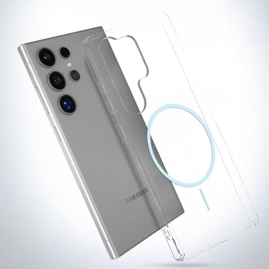 Crystal Clear Anti-Yellowing Magsafe Case For Samsung S25 Ultra 5G