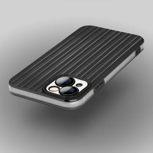 Shiny Chrome Line Back Cover for Apple iPhone 14