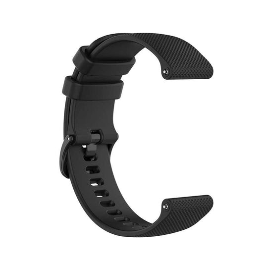 Classic Textured Flexible Silicone Watch Strap - (Only Strap)