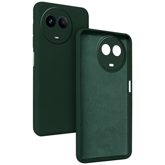 Premium Matte Silicone Back Cover for Realme 11x 5G