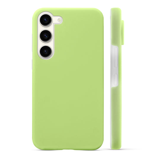 Smooth Touch Soft Silicone Back Case for Samsung S23 5G with Camera Protection for a Sleek and Stylish Look