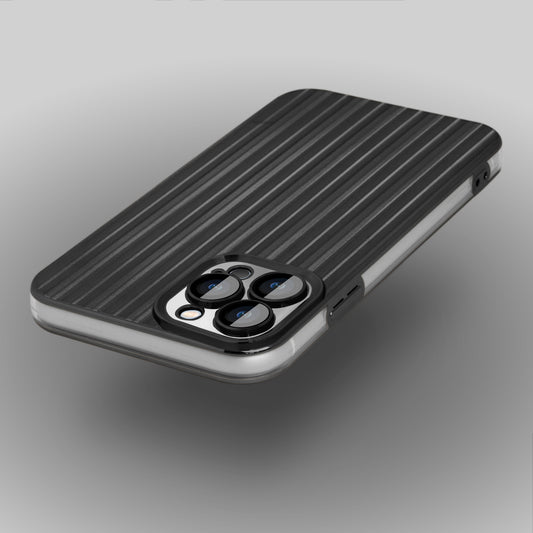 Shiny Chrome Line Back Cover for Apple iPhone 12 Pro