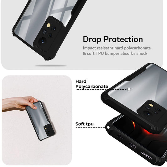 Premium Acrylic Transparent Back Cover for Infinix Note 11s