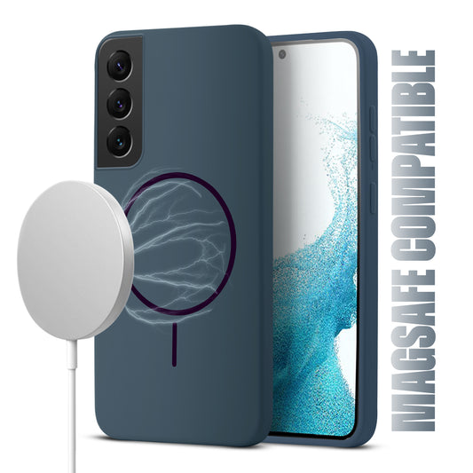 MagSafe Compatible Liquid Silicone Case For Samsung S22 5G