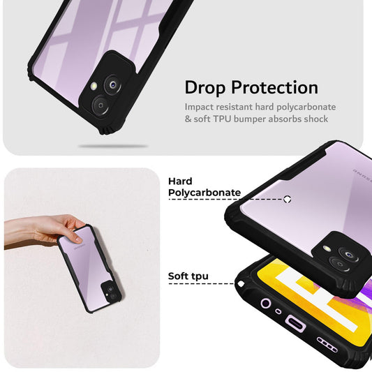 Premium Acrylic Transparent Back Cover for Samsung F14 5G