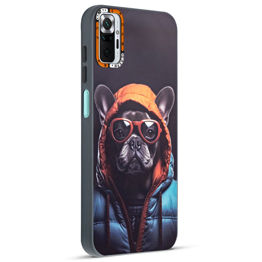 Dark Aesthetic Wild Animal Printed Back Cases For Redmi Note 10 Pro