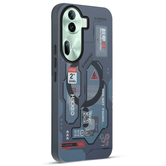 Circuit Printed Back Cover Case Oppo Reno 11 Pro 5G