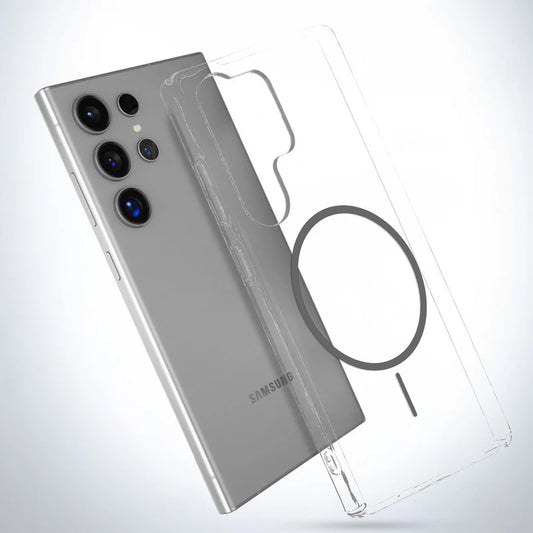 Crystal Clear Anti-Yellowing Magsafe Case For Samsung S25 Ultra 5G