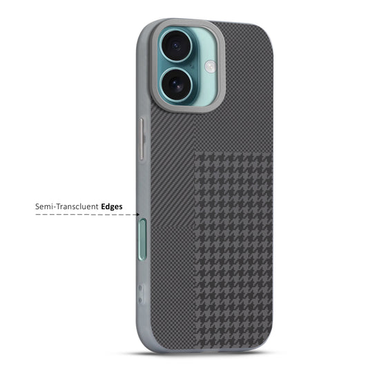 Elegant Hybrid Pattern Design Back Case For Apple iPhone 16