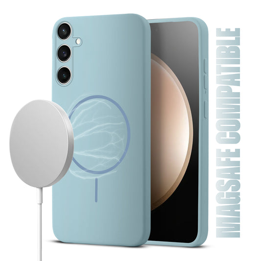 MagSafe Compatible Liquid Silicone Case For Samsung S23 FE 5G