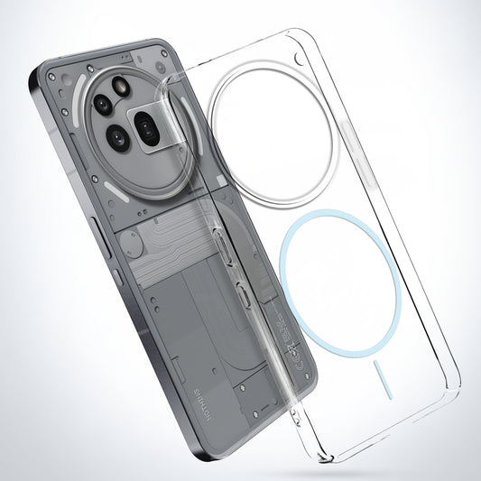 Crystal Clear Anti-Yellowing Magsafe Case For Nothing Phone 3A Pro 5G