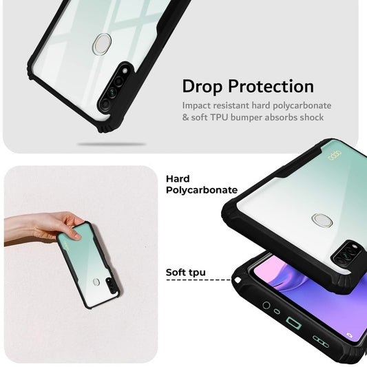 Premium Acrylic Transparent Back Cover for Oppo A31