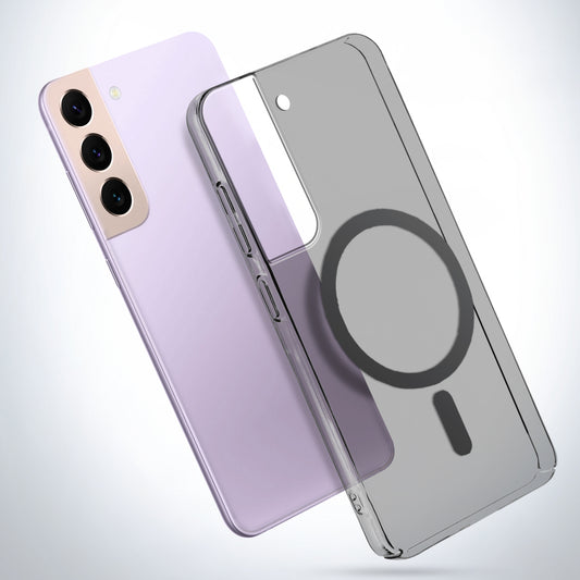 Crystal Clear Hard Back Anti-Yellowing with MagSafe Compatibility Phone Case For Samsung S22 5G