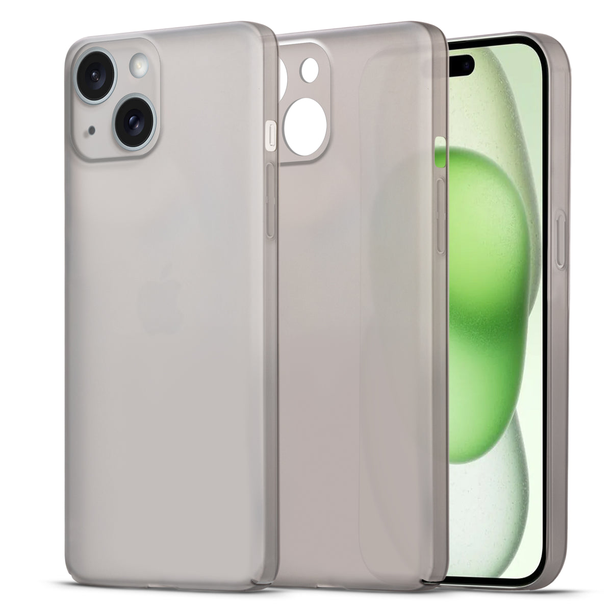 Ultra-Thin Frosted Hard Case for Apple iPhone 15 Plus