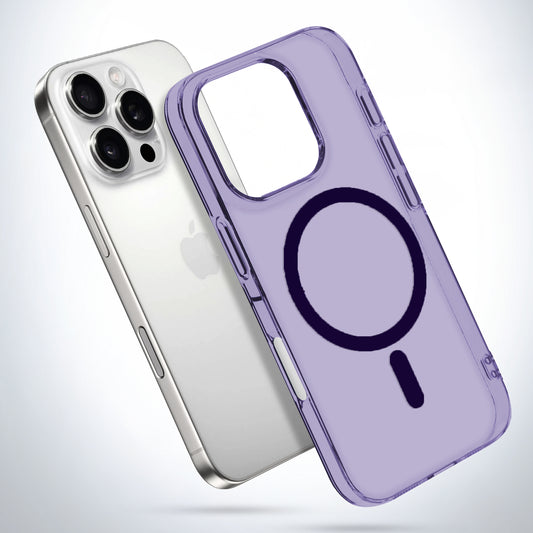 Crystal Clear Hard Back Anti-Yellowing with MagSafe Compatibility Phone Case For Apple iphone 16 Pro Max