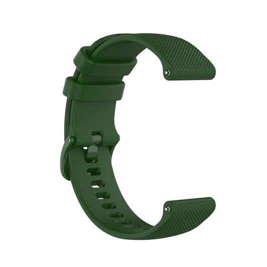 Classic Textured Flexible Silicone Watch Strap - (Only Strap)