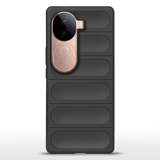 Liquid Soft Silicone Case Minimalistic Design Camera Protection Back Cover For Vivo V40e 5G