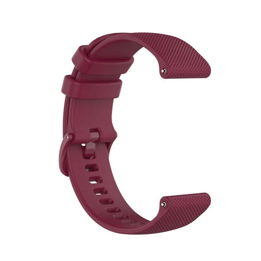 Classic Textured Flexible Silicone Watch Strap - (Only Strap)