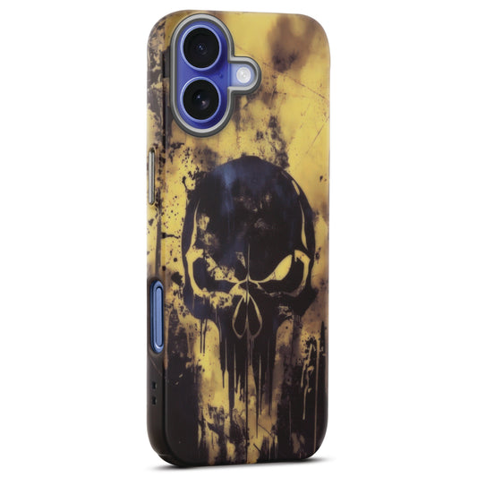 Nightfall Skull Cluster Design With Hard Back Case For Apple iPhone 16