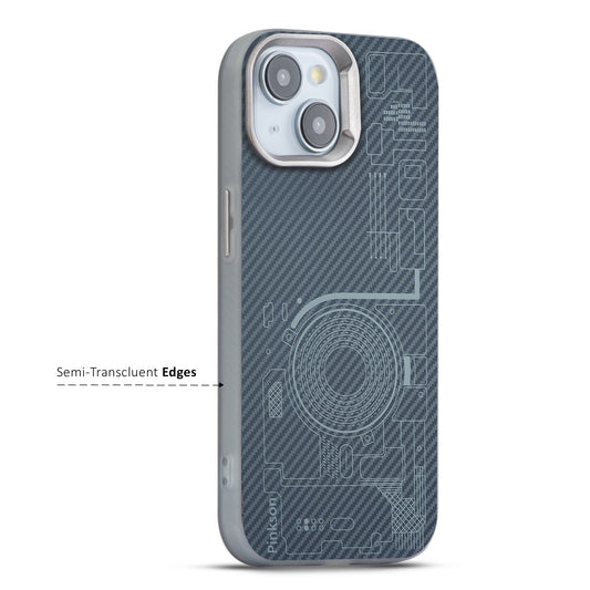 Elegant Hybrid Pattern Design Back Case For Apple iPhone 13