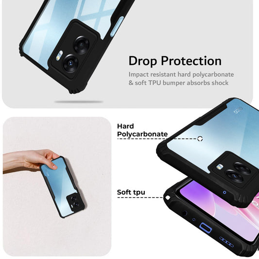 Premium Acrylic Transparent Back Cover for Oppo K10 5G