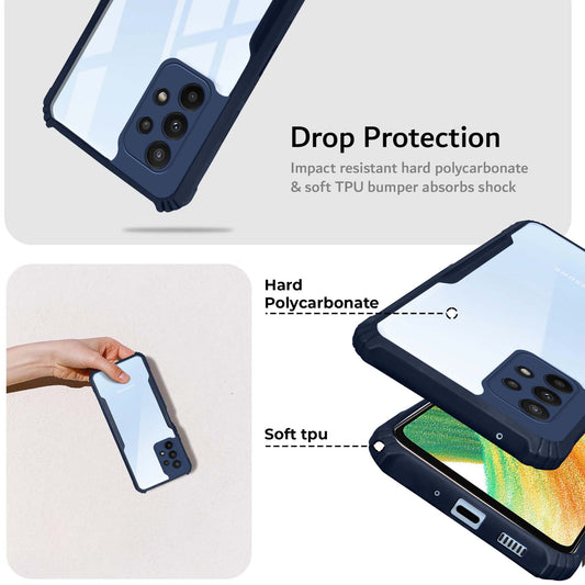 Premium Acrylic Transparent Back Cover for Samsung A33 5G