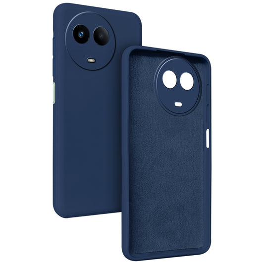 Premium Matte Silicone Back Cover for Realme 11x 5G