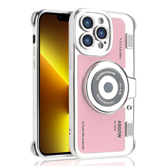 Cute 3D Vintage Camera Bag-Style Back Cover For Apple iPhone 13 Pro Max