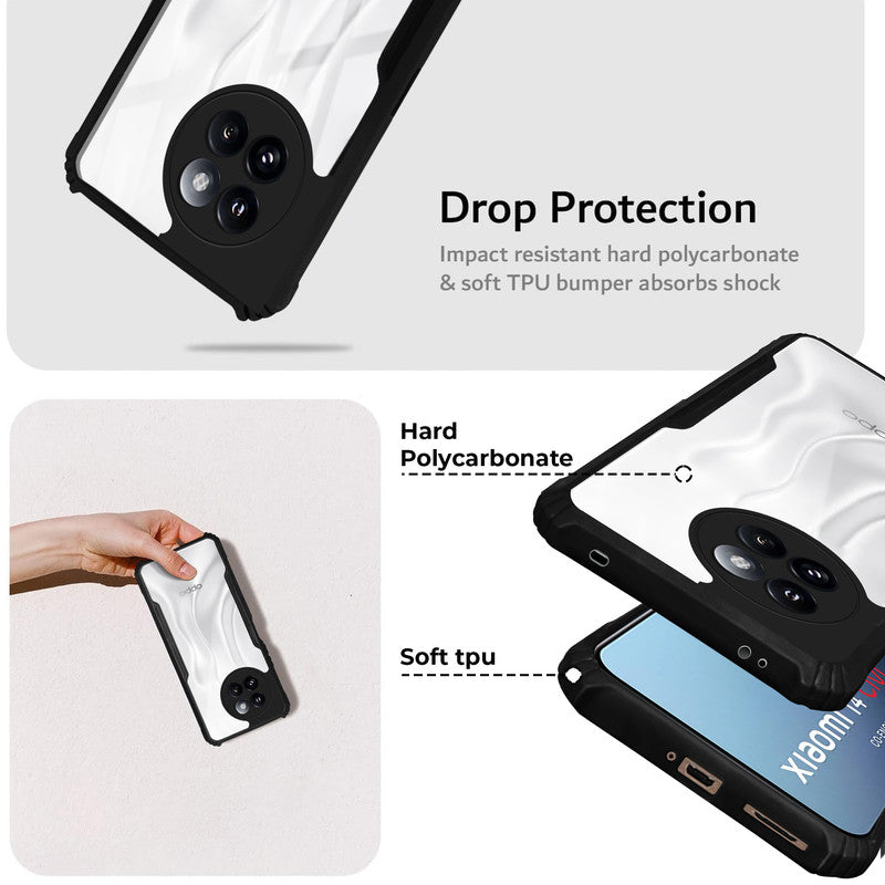 Premium Acrylic Transparent Back Cover for Xiaomi 14 CIVI 5G