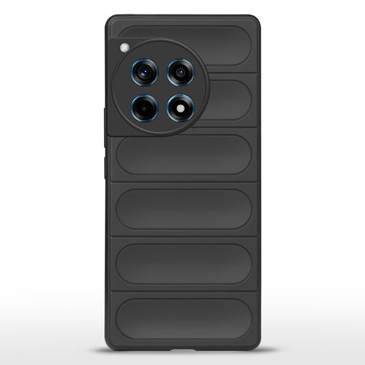 Liquid Soft Silicone Case Minimalistic Design With Camera Protection Back Cover For OnePlus 12R 5G