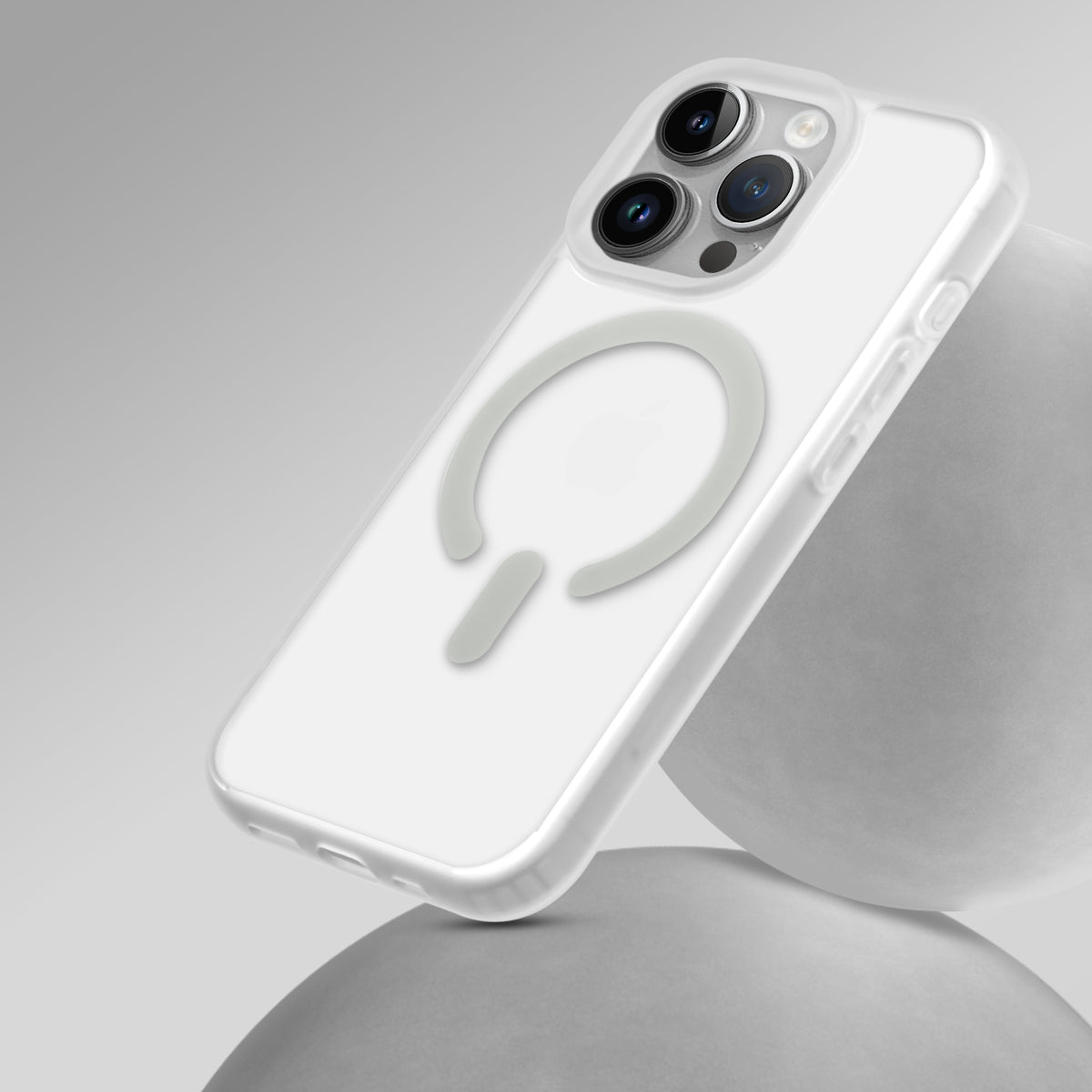 Slim Matte Finish Back With Wireless Charging Support-Compatible Cover for Apple iPhone 16 Pro