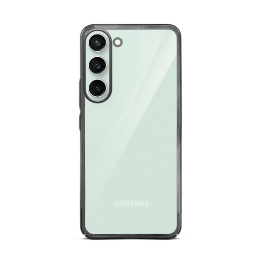 Crystal Clear Premium Shiny Edges Hard Back Case For Samsung S23 5G