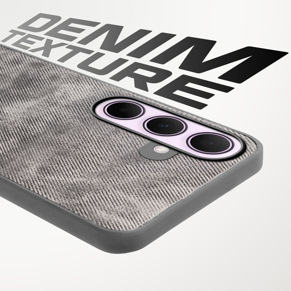 Denim Jeans Cloth Back Cover Case for Samsung A35 5G