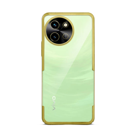Shiny Edge Hard Case For Vivo T3x 5G