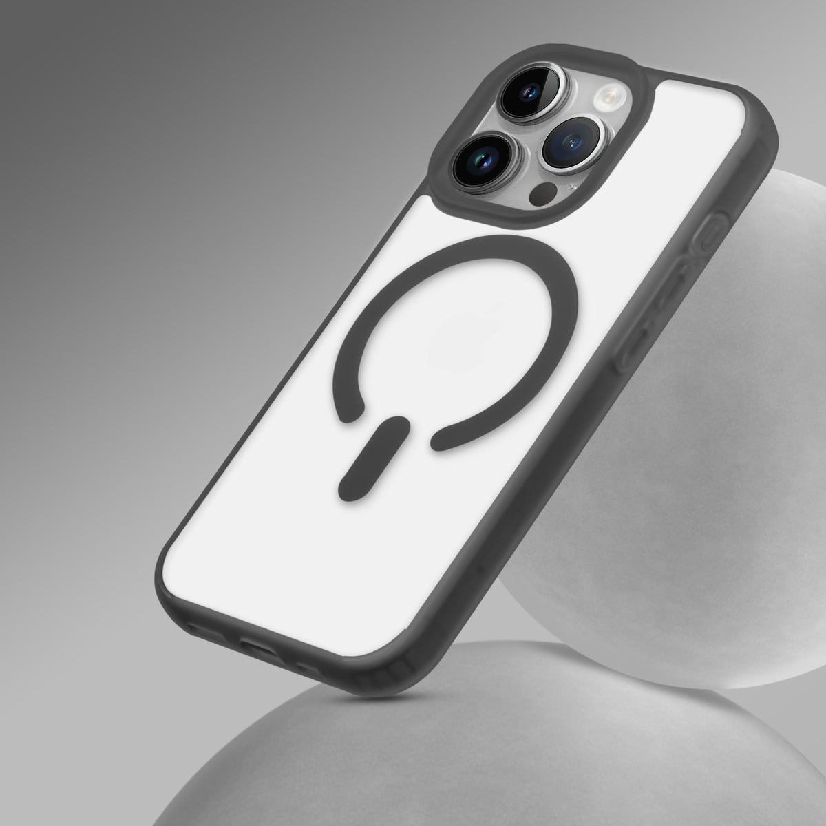 Slim Matte Finish Back With Wireless Charging Support-Compatible Cover for Apple iPhone 16 Pro