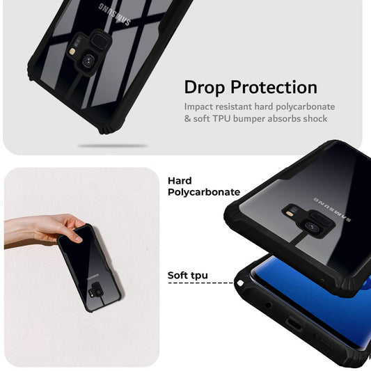 Premium Acrylic Transparent Back Cover for Samsung S9