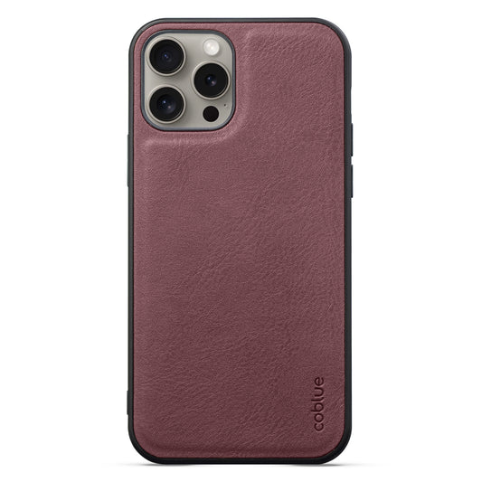 Elegant Leather Finish Back Cover for Apple iPhone 12 Pro